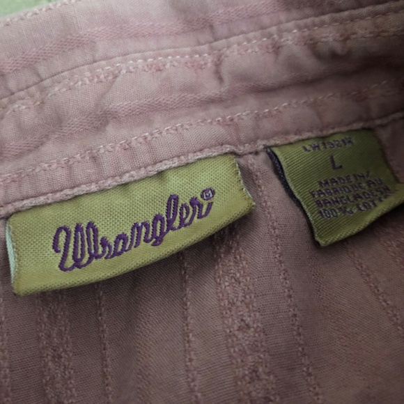 Wrangler Western Snap Button Down Shirt - Picture 7 of 10